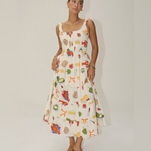 Confete Amalfi Food Print Dress